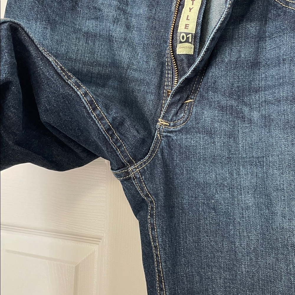 NWOT Wrangler Men's 20X Style 01 Competition Jean Blue Relaxed Fit 32 X 38 - Picture 6 of 10